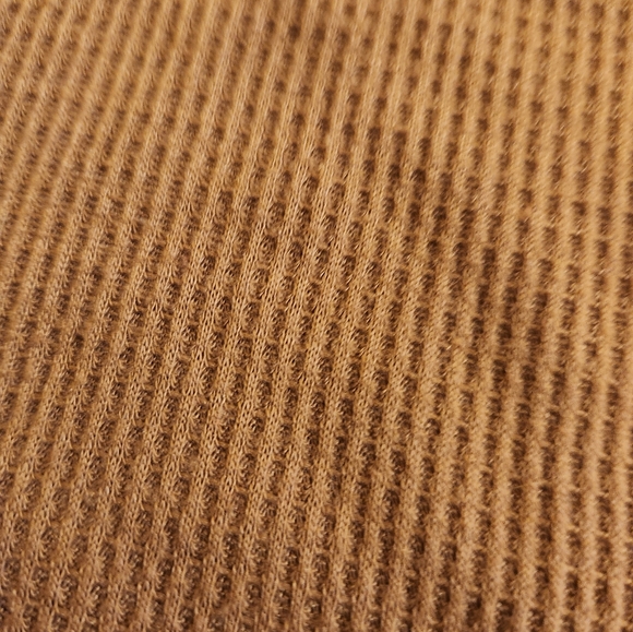 SHEIN medium 2 piece brown waffle lounge set. Coords - Picture 3 of 4